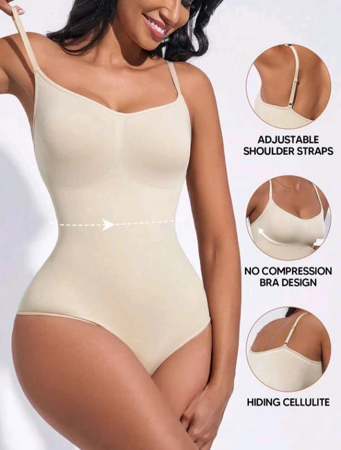 Enhance your curves with our 1pc Colombian Tummy Control Shapewear. This bodysuit lingerie features a zipper closure for convenient wear and bust open design.